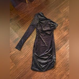 Gianni Bini Sparkly off the shoulder dress